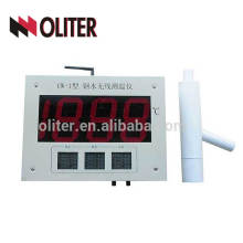 wk-200a instrumento de etiqueta de indicador de temperatura analógico / digital inalámbrico con termopar desechable para acero fundido
